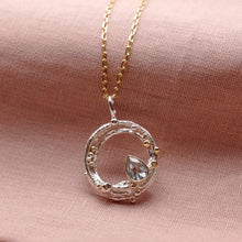 Load image into Gallery viewer, Aquamarine Universe Pendant
