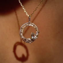 Load image into Gallery viewer, Aquamarine Universe Pendant