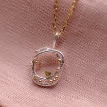 Load image into Gallery viewer, Peridot Universe Pendant
